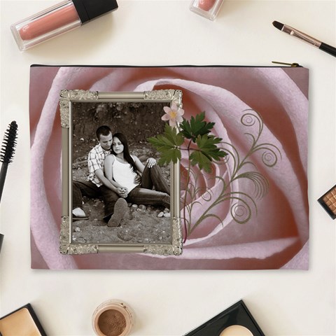 Pretty Pastel Xl Cosmetic Bag By Lil Back