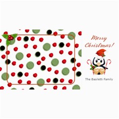 Christmas Penguin Photo Card - 4  x 8  Photo Cards