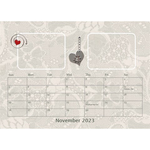 I Love My Family Desktop Calendar 8 5x6 By Lil Nov 2023