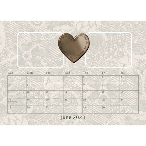 I Love My Family Desktop Calendar 8 5x6 By Lil Jun 2023