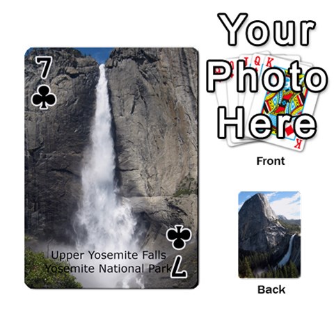 Waterfall Playing Cards By Sjinks Gmail Com Front - Club7