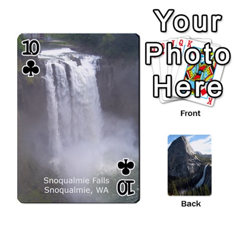 Waterfall Playing Cards By Sjinks Gmail Com Front - Club10