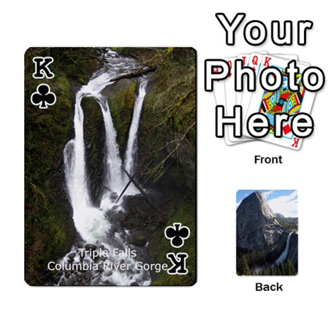 King Waterfall Playing Cards By Sjinks Gmail Com Front - ClubK