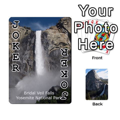 Waterfall Playing Cards By Sjinks Gmail Com Front - Joker1