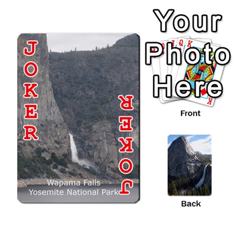 Waterfall Playing Cards By Sjinks Gmail Com Front - Joker2