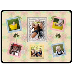 Pretty Family XL Fleece Blanket (4 styles) - Fleece Blanket (Large) Pretty Family XL Fleece Blanket (4 styles) - Fleece Blanket (Large)