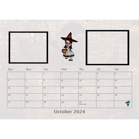 2024 Desktop Calendar 1 By Kim Blair Oct 2024
