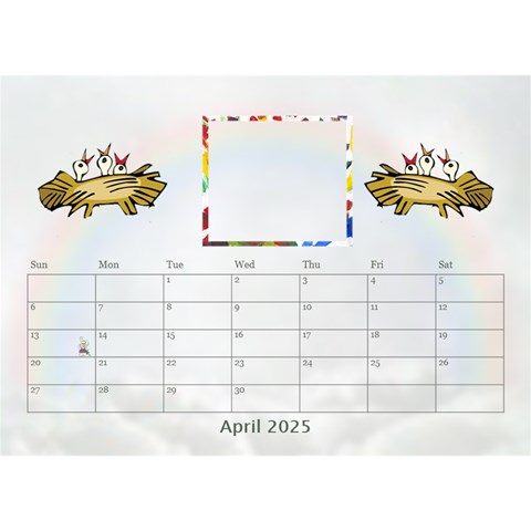 2025 Desktop Calendar 1 By Kim Blair Apr 2025