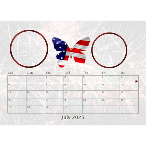 2025 Desktop Calendar 1 By Kim Blair Jul 2025