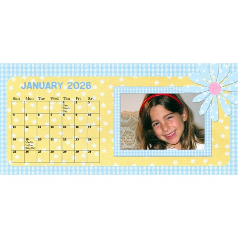 Buttercup Desktop Calendar By Deborah Jan 2026
