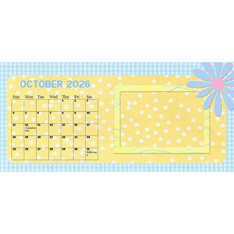 Buttercup Desktop Calendar By Deborah Oct 2026