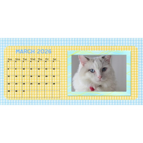 Buttercup Desktop Calendar By Deborah Mar 2026