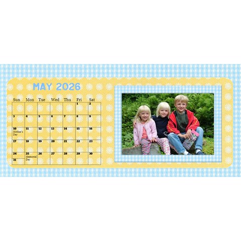 Buttercup Desktop Calendar By Deborah May 2026