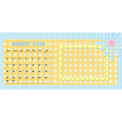 Buttercup Desktop Calendar By Deborah Aug 2026