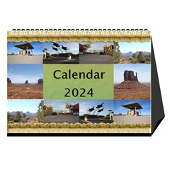 My 120 Photo Desk Calendar - Desktop Calendar 8.5  x 6 