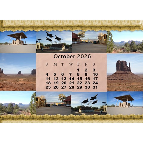 My 120 Photo Desk Calendar By Deborah Oct 2026