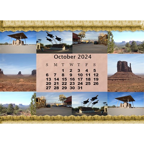 My 120 Photo Desk Calendar By Deborah Oct 2024
