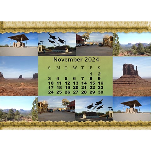 My 120 Photo Desk Calendar By Deborah Nov 2024