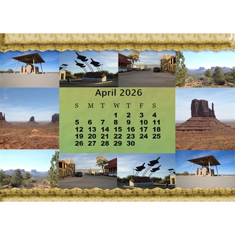 My 120 Photo Desk Calendar By Deborah Apr 2026