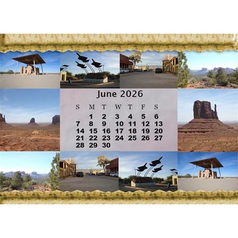 My 120 Photo Desk Calendar By Deborah Jun 2026