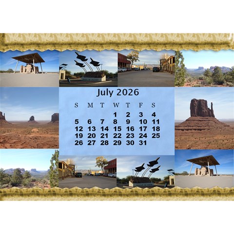 My 120 Photo Desk Calendar By Deborah Jul 2026