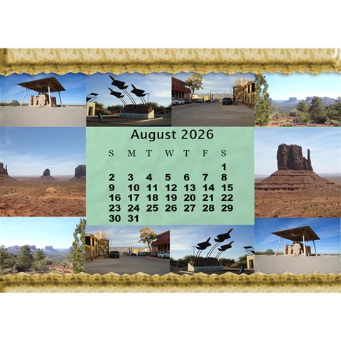 My 120 Photo Desk Calendar By Deborah Aug 2026