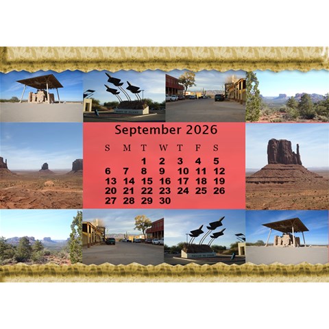 My 120 Photo Desk Calendar By Deborah Sep 2026