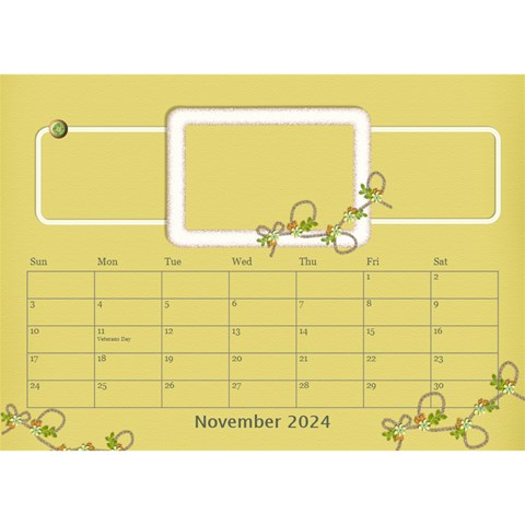2024 Desktop Calendar 8 5x6 By Angel Nov 2024
