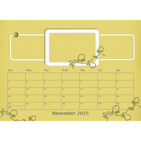 2024 Desktop Calendar 8 5x6 By Angel Nov 2024