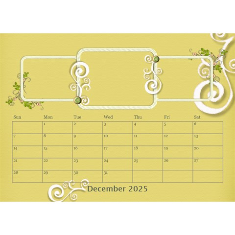 2025 Desktop Calendar 8 5x6 By Angel Dec 2025