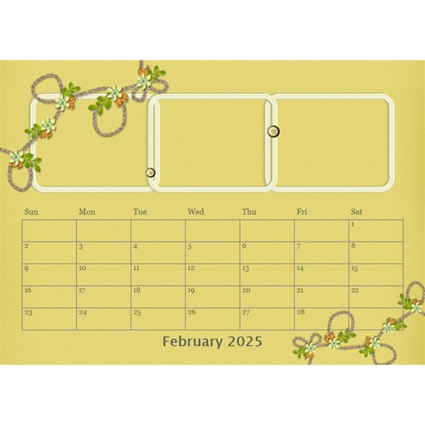 2024 Desktop Calendar 8 5x6 By Angel Feb 2024