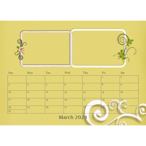 2024 Desktop Calendar 8 5x6 By Angel Mar 2024