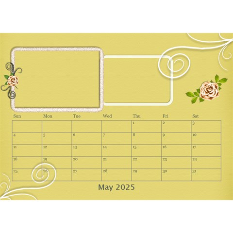 2024 Desktop Calendar 8 5x6 By Angel May 2024