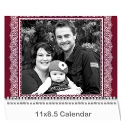 2012 - Wall Calendar 11  x 8.5  (12-Months)