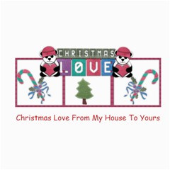 Christmas Love - 4  x 8  Photo Cards