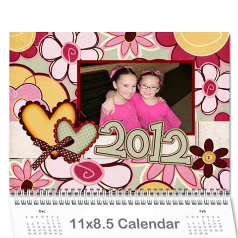 2012 Calendar 1 By Julia Cover
