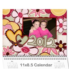 2012 Calendar 1 - Wall Calendar 11  x 8.5  (12-Months)