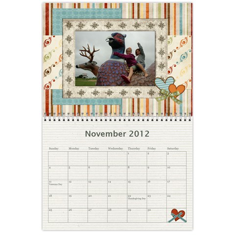2012 Calendar 1 By Julia Nov 2012