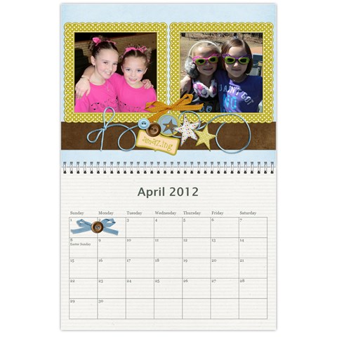 2012 Calendar 1 By Julia Apr 2012