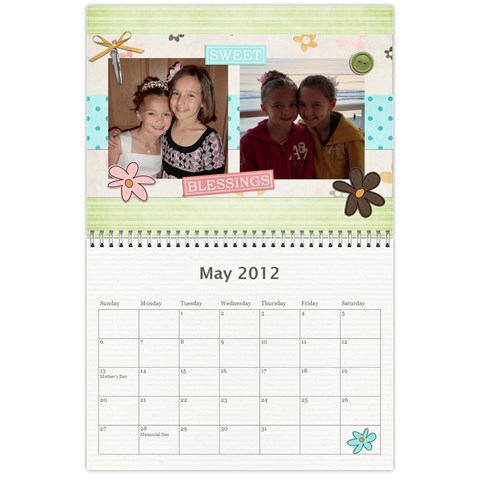 2012 Calendar 1 By Julia May 2012