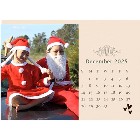 Desktop Calendar 8 5  X 6 : Memories To Cherish By Jennyl Dec 2025