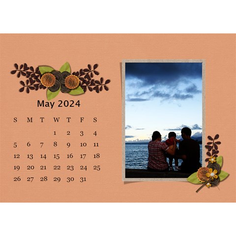 Desktop Calendar 8 5  X 6 : Love Of Family By Jennyl May 2024