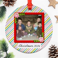 Christmas 2024 Ornament 1 - Ornament (Round)