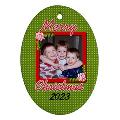 Christmas 2023 - Ornament (Oval)