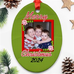 Christmas 2024 - Ornament (Oval)