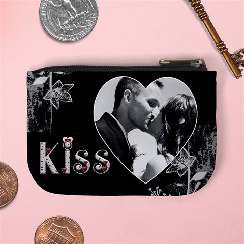 Hug And Kiss Mini Coin Purse By Lil Back