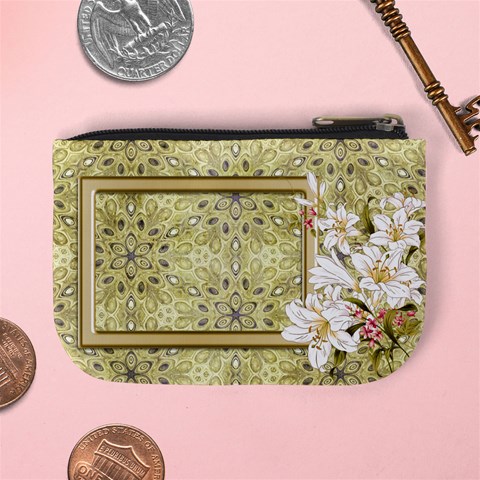 Floral Change Mini Coin Purse By Deborah Back