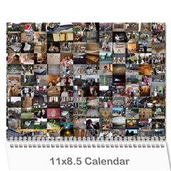  Summer of 2011 Calendar - Wall Calendar 11  x 8.5  (12-Months)