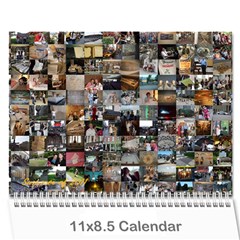  Summer of 2011 Calendar - Wall Calendar 11  x 8.5  (12-Months)