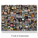  Summer of 2011 Calendar - Wall Calendar 11  x 8.5  (12-Months)
